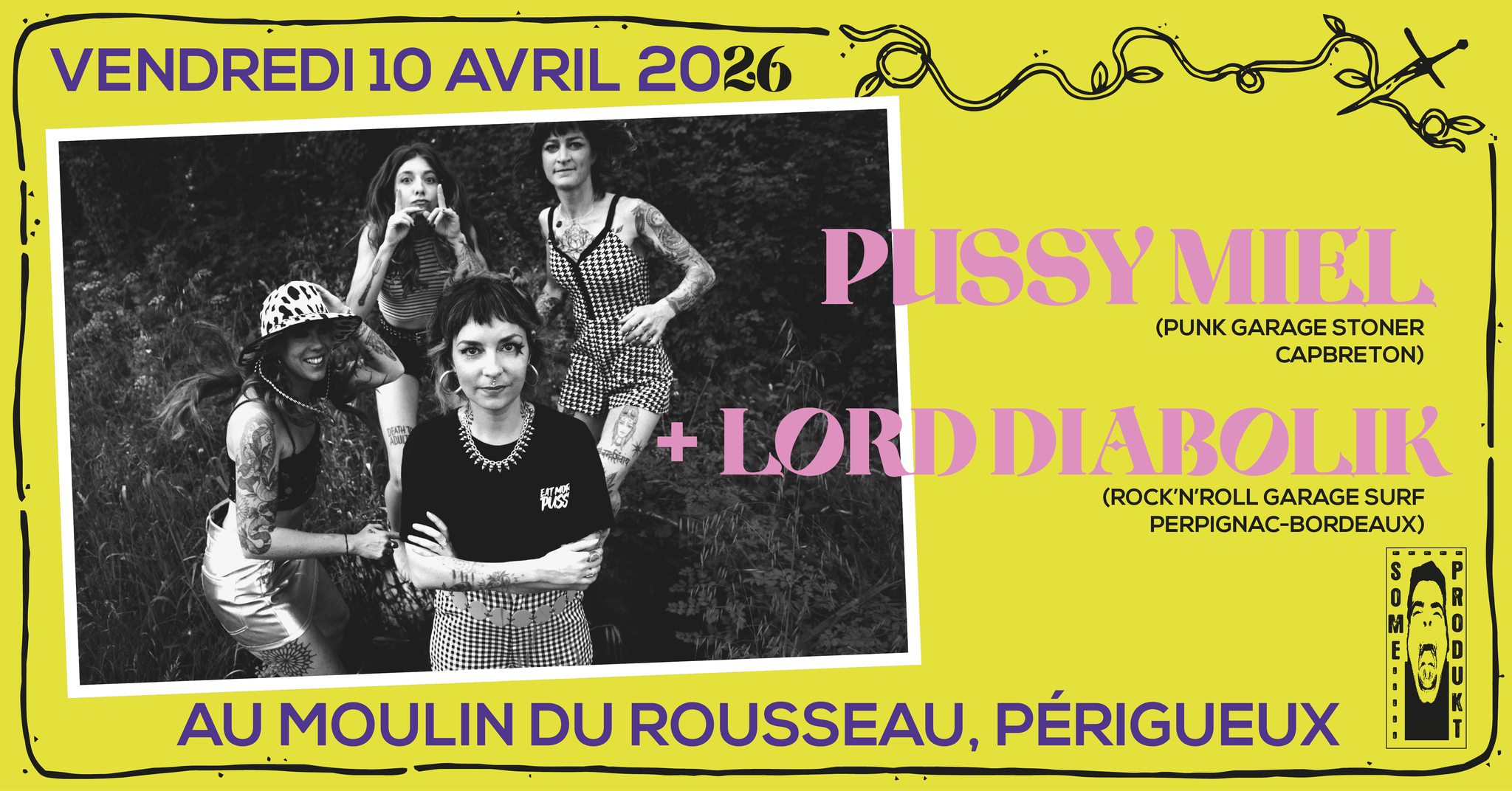 PUSSY MIEL / LORD DIABOLIK