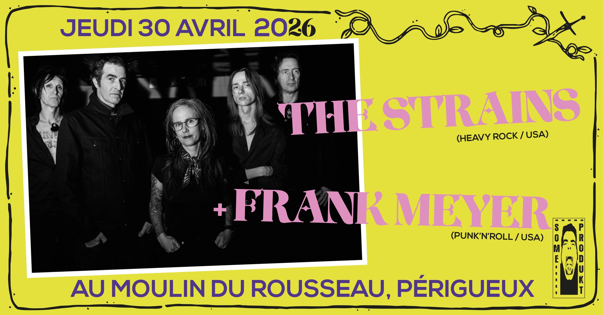 𝐓𝐻𝐄 𝐒𝑇𝐑𝐴𝐈𝑁𝐒 + Franck Meyer