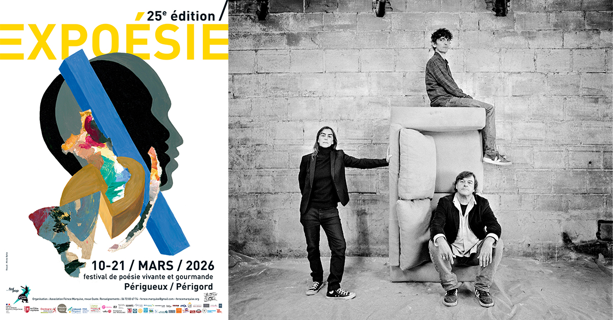 Michel Cloup Trio + lectures-performances