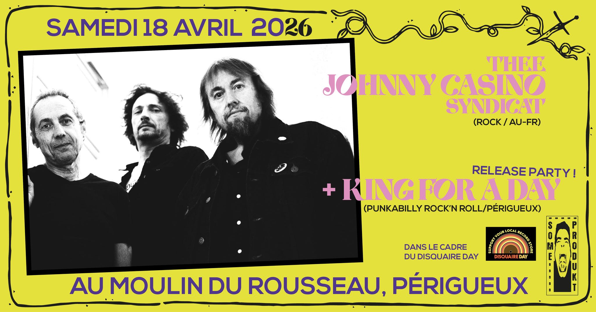 THEE JOHNY CASINO SYNDICAT / KING FOR A DAY