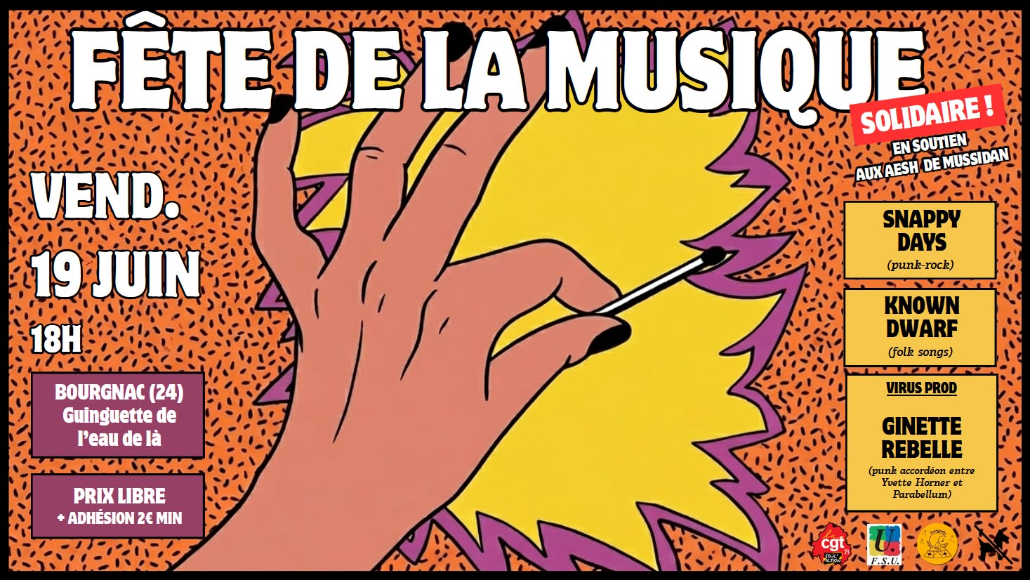 FÊTE DE LA MUSIQUE SOLIDAIRE