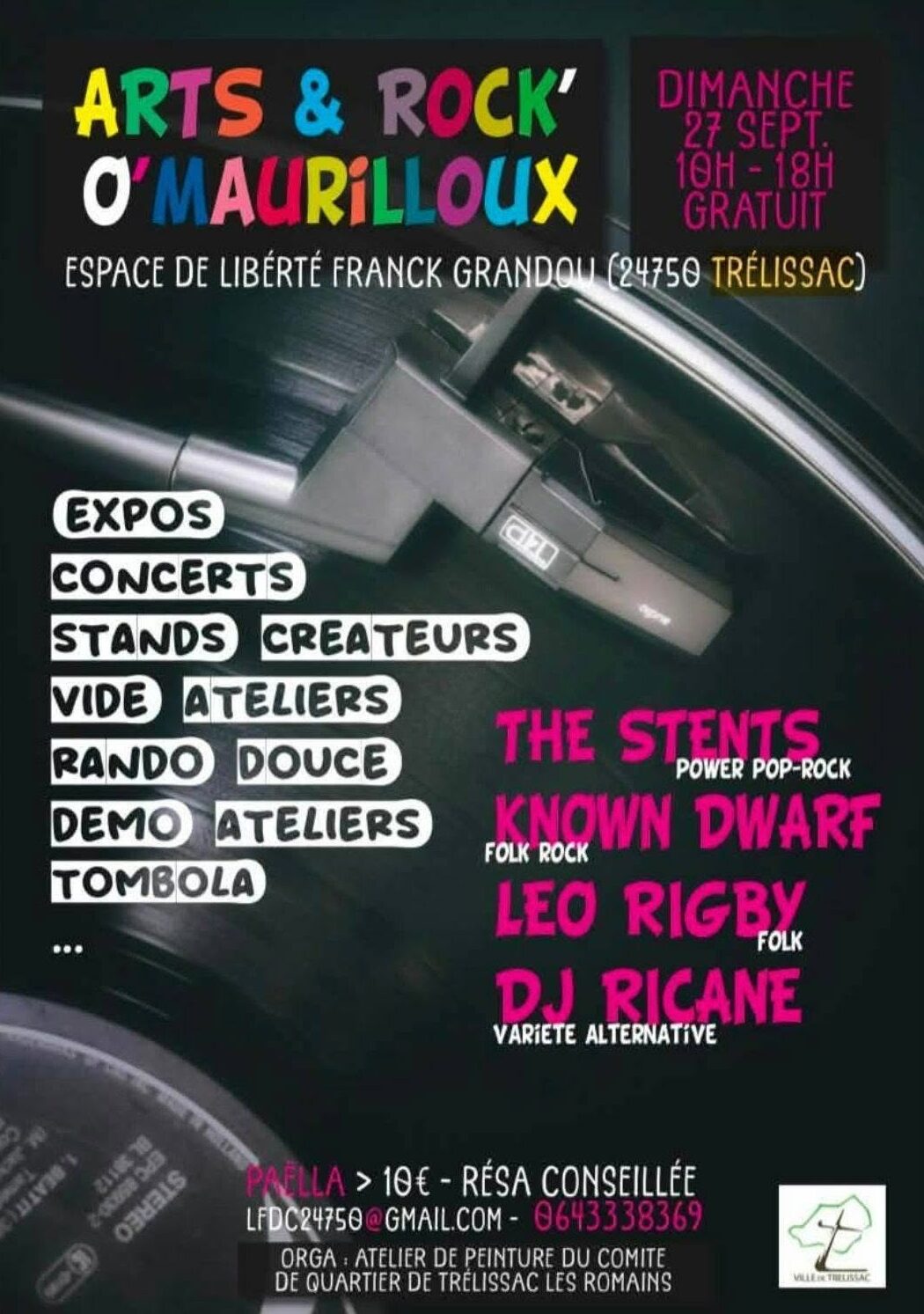 ARTS & ROCK aux Maurilloux
