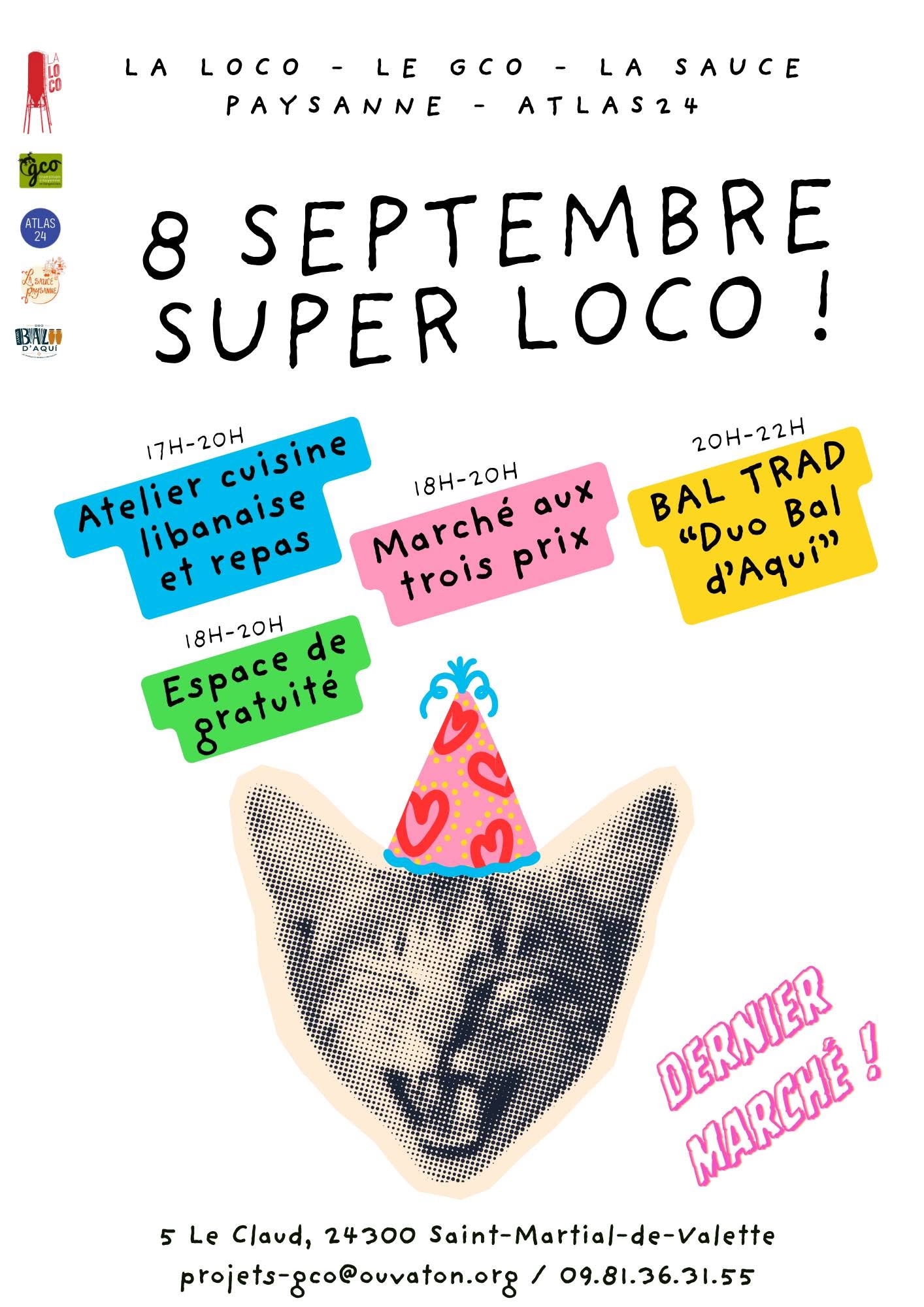 LA LOCO NONTRON / GRANDE FÊTE DE CLÔTURE !