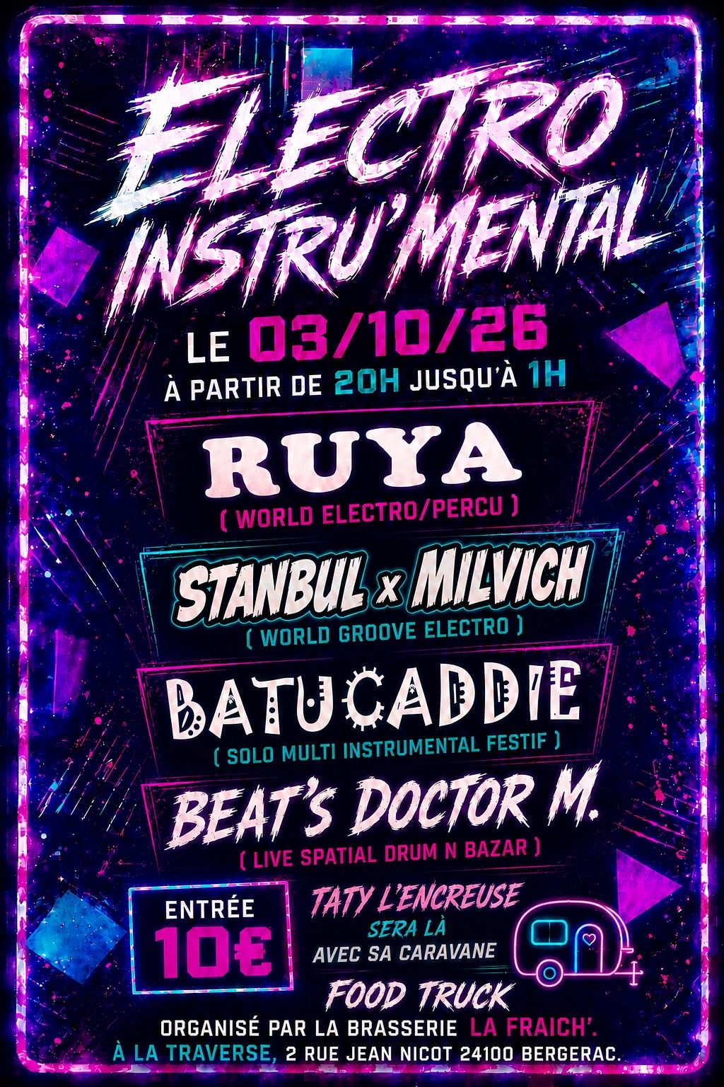 Soirée Electro Instru Mental